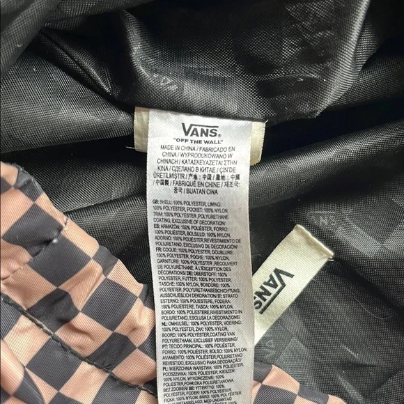 Vans Checkered Drawstring Backpack - Picture 5 of 7